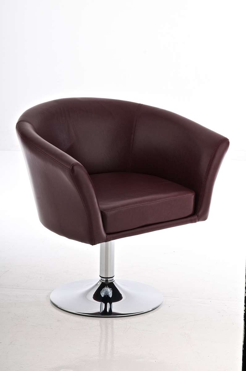 Boston Lounger Bordeaux Lounge Cocktail Sessel Retro NEU Club