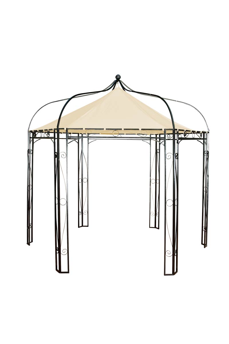 Pavillion DUDLEY Neu Garten Party Metall Zelt Laube INKL wasserdichtem