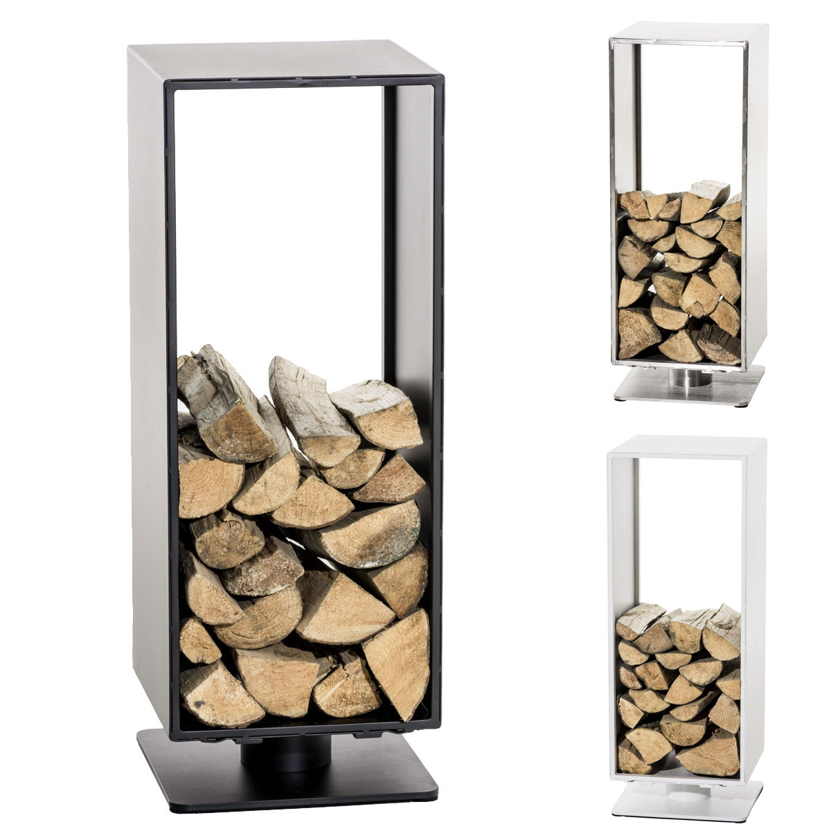 Kaminholzhalter BASIL Kaminholzregal Brennholz Kaminholzablage