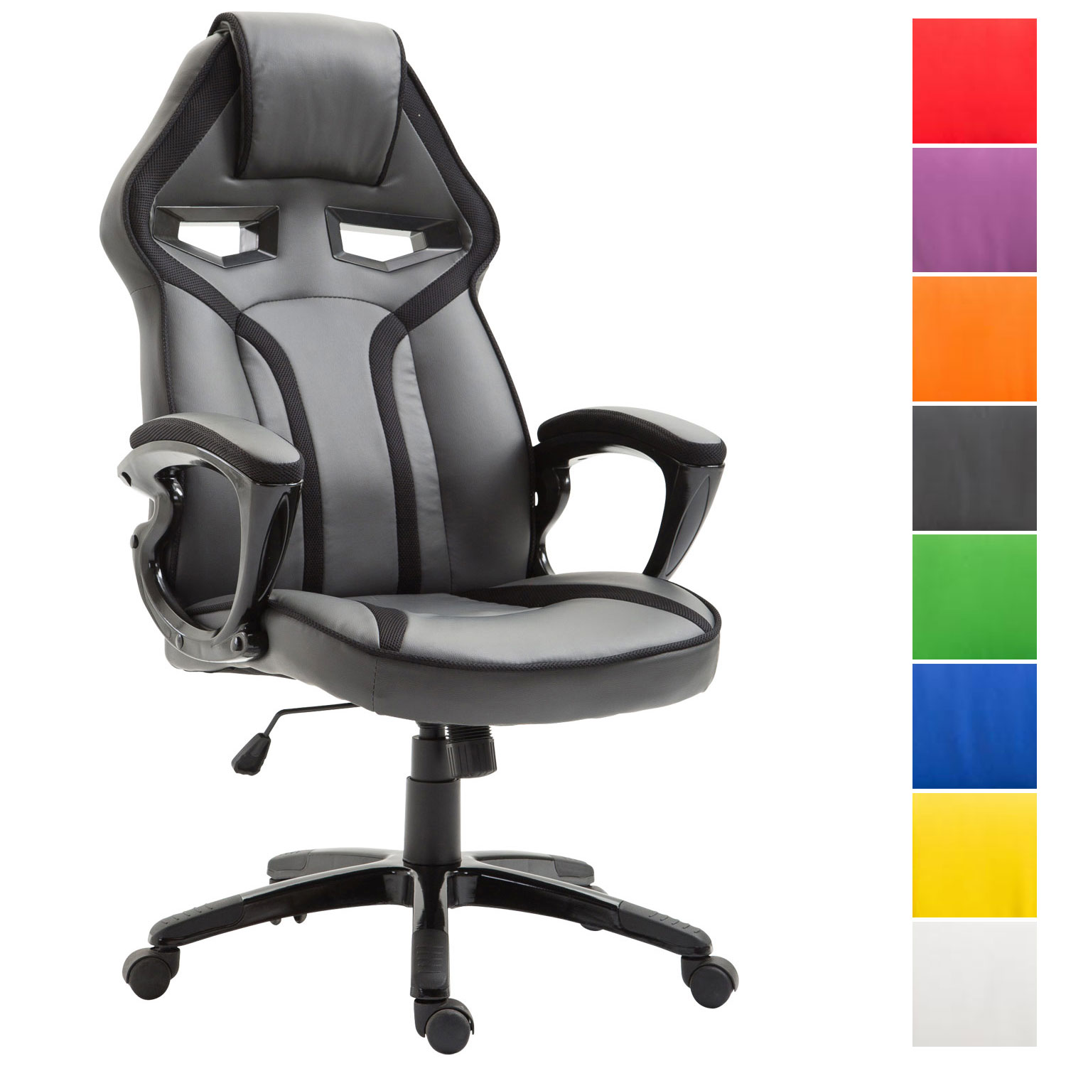 Bürostuhl Chicane Kunstleder Chefsessel Bürosessel Schreibtischstuhl